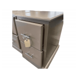 2 Drawer Filing Cabinet 27in Deep 19in Wide 31in Tall