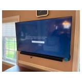 Samsung 55in TV with Samsung Sound Bar