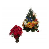 Poinsettia Plastic 6