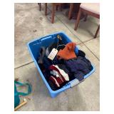 Tote Of Hats Gloves Scarves