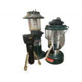 2 Coleman Lanterns a Hanging Candle Lamp