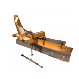 6ft Woods Tractor Blade - RB72 - Swivel - with 2 Weights