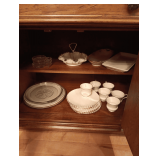 Plates. Ash Trays. 9 Plate 6 Tea Cup Set