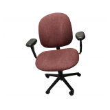 Upolstered Rolling Office Chair