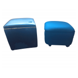 Storage Footstool Leather. Fabric Storage Footstool On Wheels