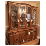 2 Piece China Cabinet Lighted