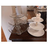 Set Of 3 Tier Serving Trays