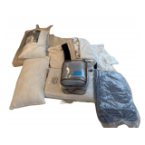 Bedding Assortment- Blankets- Pillows- Duet