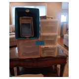 Stackable Starage Drawers. 3 Drawer Organizer