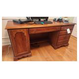 Riverside Solid Wood Computer Desk - 67 x 24 x 31 Contents Not Included