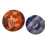 Norman Rockwell Plates. Lenox Plate. Kai Lange Plates 5
