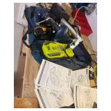 Ryobi Cordless Tool Set Circular Saw Flash Light and a Sawzall