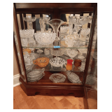 Crystal Candy Dishes. Mini Glass Pitchers