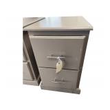 2 Drawer Filing Cabinet 27in Deep 19in Wide 31in Tall