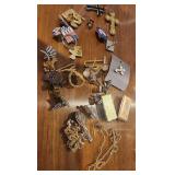 Mens Jewelry Lot - Patriotic Pins, Cuff Links ,tie tacs