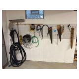 Broom- Mop - Worklight- Hand Saws - Crowbar - Hacksaw