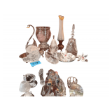 Small Crystal Figurines.