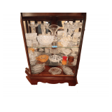 Crystal Candy Dishes. Mini Glass Pitchers