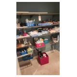 Contents of Lined Closet