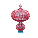 Large Pink Candy Dish
