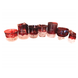 Name Carved Carnival Glass