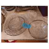 Crystal Platters And Candy Dishes