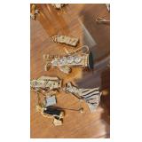 Ladies Golf Lot - Pins, M Key Chains, Ornament