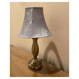 18" Tall Lamp Brass Colored Base