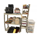 Numerous Books and Craft Material Cassette Player Recorder