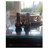 Silver Plated Serving Dishes Bowl Salt And Pepper Shakers