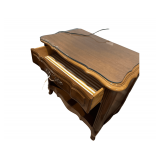 Set Of Vintage Wooden Night Stands 26”L. 16”W. X 24”H.