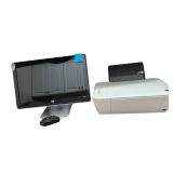 Dell Computer and Hp monitor, HP Deskjet 1512 Printer