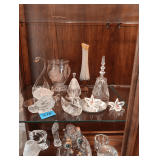 Small Crystal Figurines.