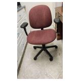Upolstered Rolling Office Chair