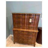 Vintage Wooden Dresser 40”L. X 57”H. X 17”D.