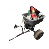 Tow Behind Spreader with Product