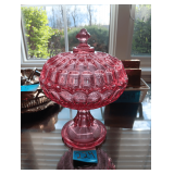 Large Pink Candy Dish