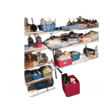 Contents of Lined Closet