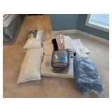 Bedding Assortment- Blankets- Pillows- Duet