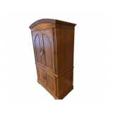 Wooden Entertainment Center 77”H. X 43.5”W. X 24”D.
