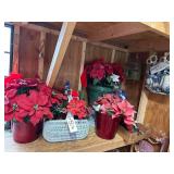 Faux Flowers- Yard Art