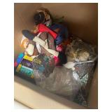 Metal Shelf not for Sale All Contents on with Plastic Totes on Floor