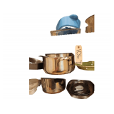 3 Shelves of Bakeware and Storage.