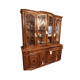 2 Piece China Cabinet Lighted