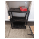 Plastic Shelf.  Battery Organizer