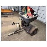 Tow Behind Spreader with Product