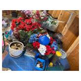 Baby Swing- Garden Items - Faux Plants - Bird Feeders