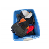 Basket Of Golf Balls And Ant Traps