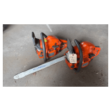 2 Chain Saws - One missing blade/chain