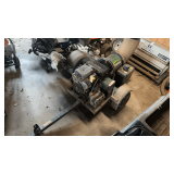 Turfco Tow Behind Topdresser/ Blower - 1,154 Hours - Includes Corrugated Pipe